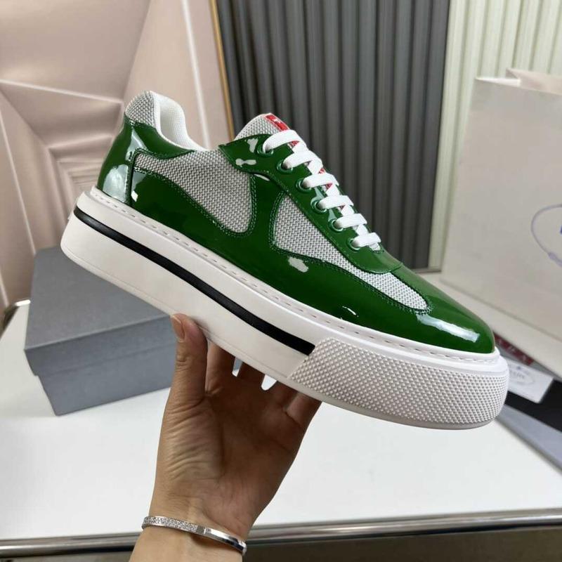 Pra*a low sneakers green