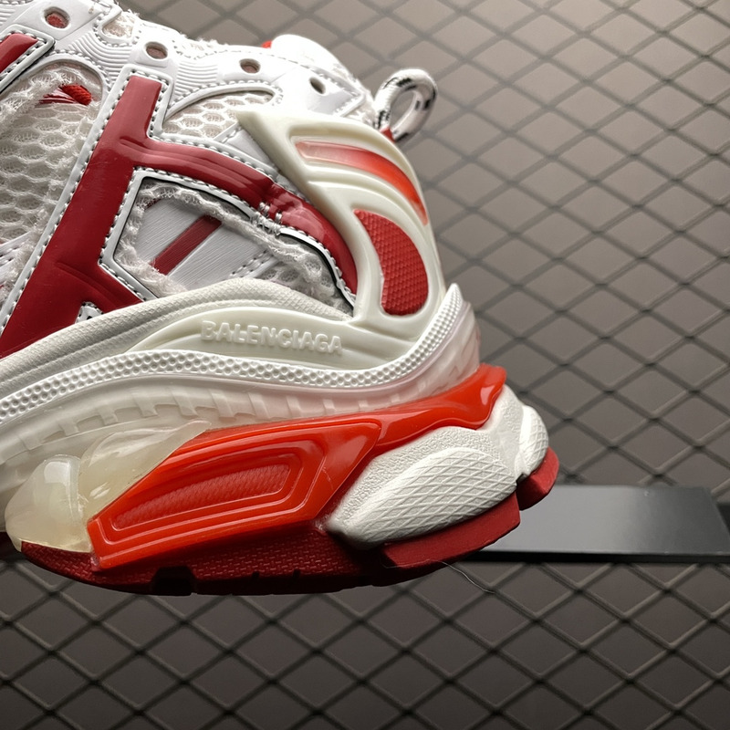 Ba*len*cia*ga runner sneakers red