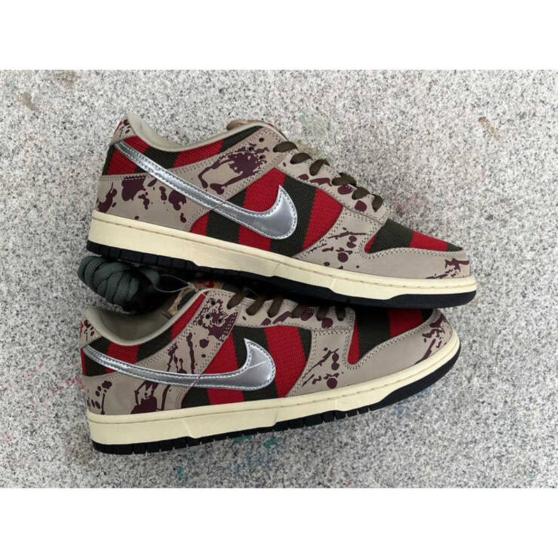 Nike SB Dunk Low “Freddy Krueger”