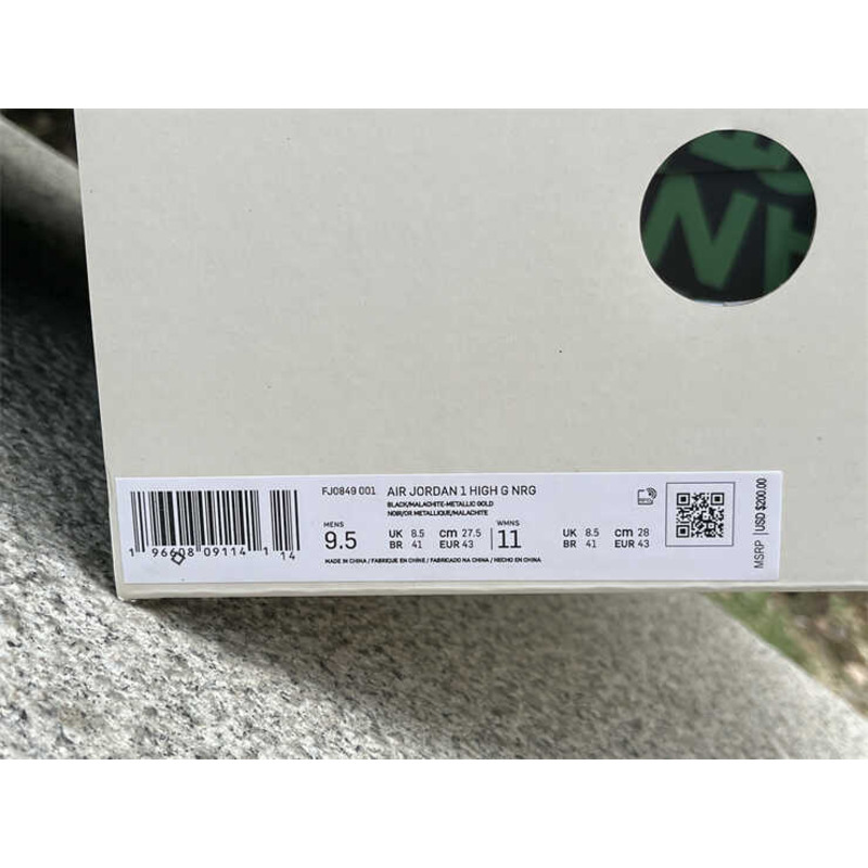 Jordan 1 High OG x Eastside Golf 1961 Green