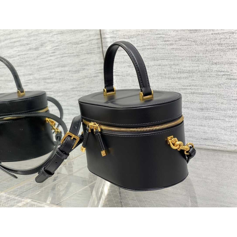 D*or signature vanity cosmetic case black small