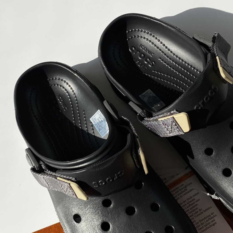 Cr*0*s classic all terrain sandals black