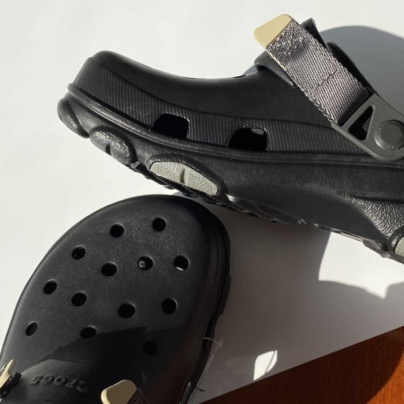 Cr*0*s classic all terrain sandals black