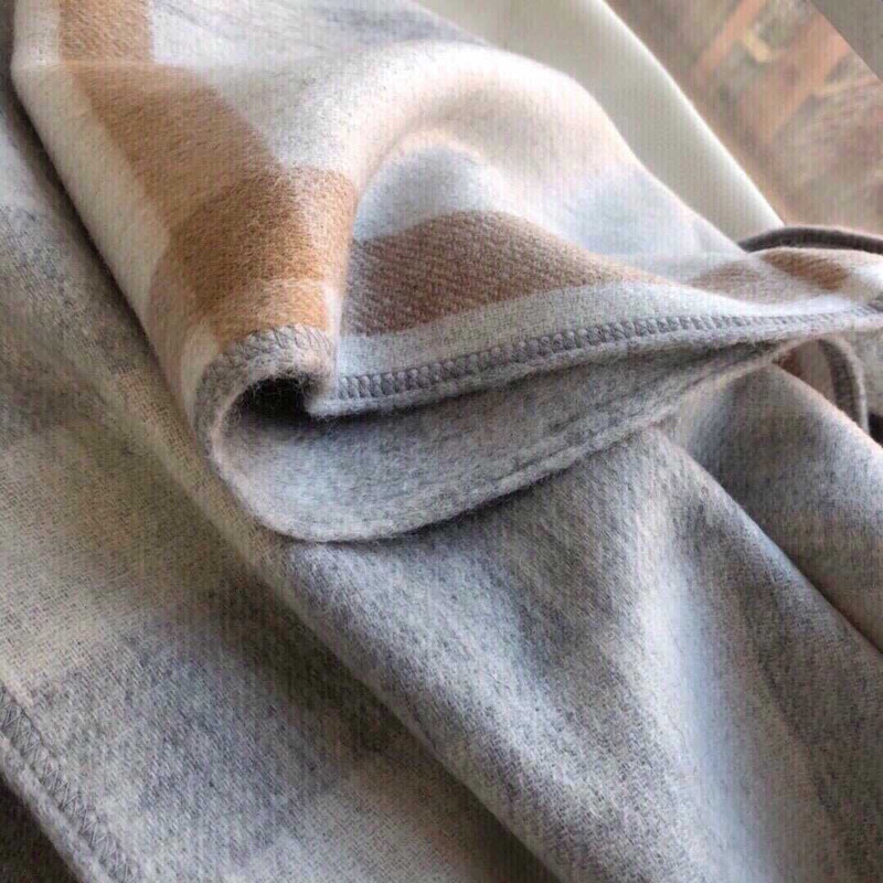 B**rry check flared cape coat beige