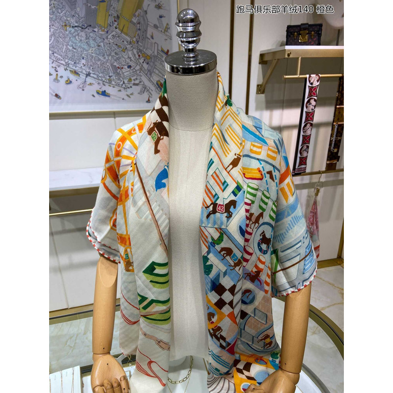 H**mes costume de fete square scarf observation wheel