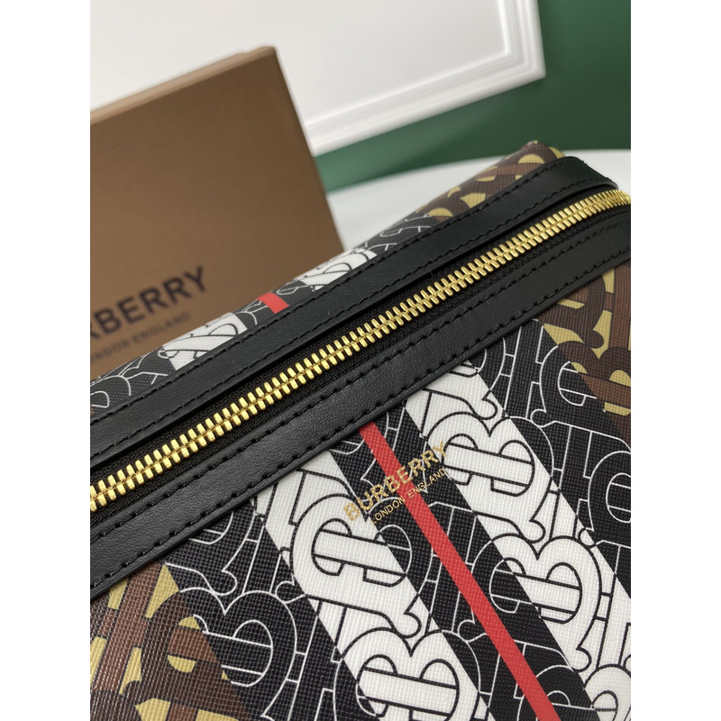 B**rry logo electronic canvas belt bag