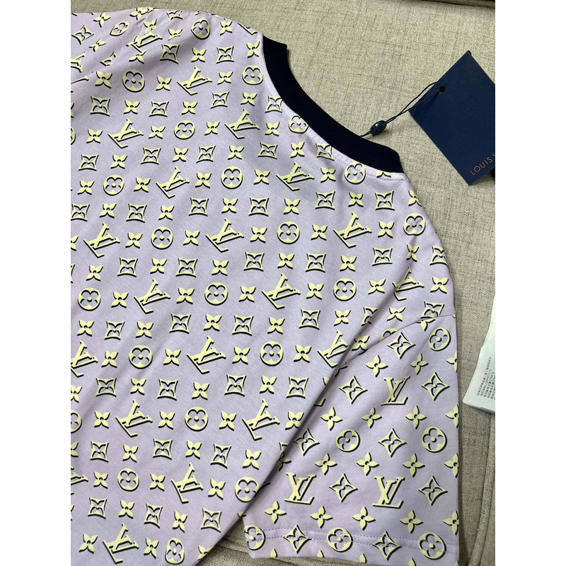 l**is V*t*n python monogram t-shirt