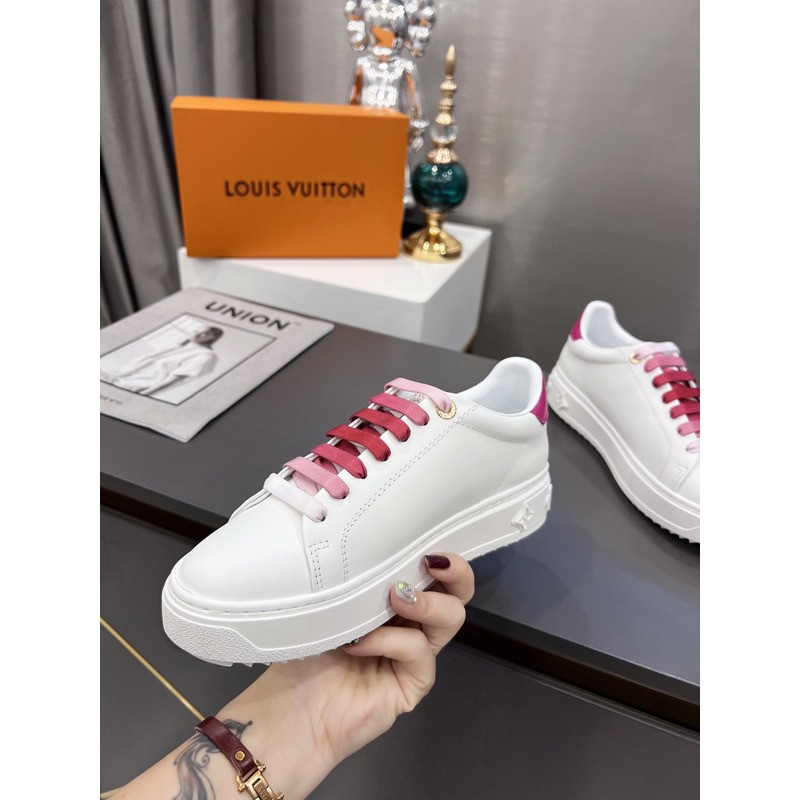 l**is V*t*n time out sneaker white pink sneaker