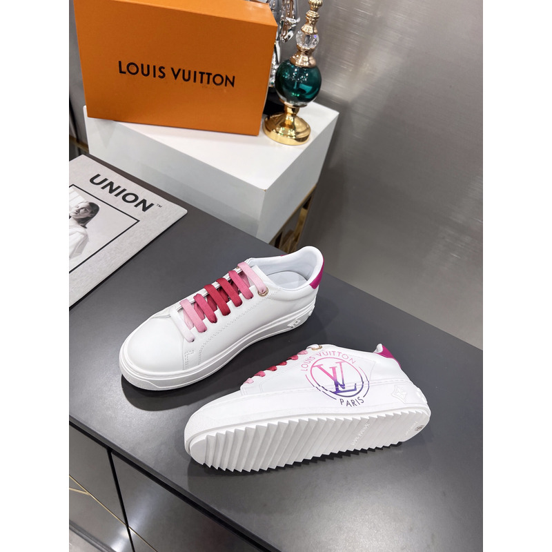 l**is V*t*n time out sneaker white pink sneaker