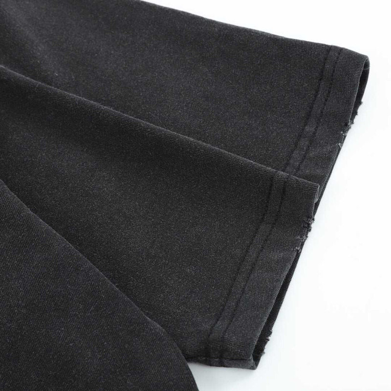 Ba*len*cia*ga graphic print cotton t-shirt black