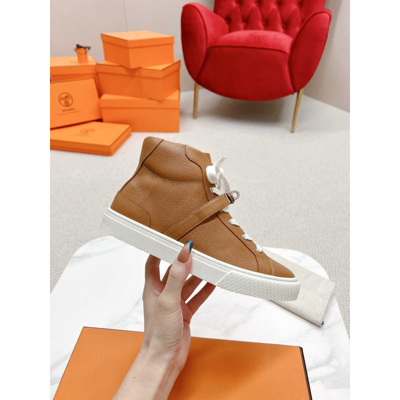 H**mes daydream sneakers brown