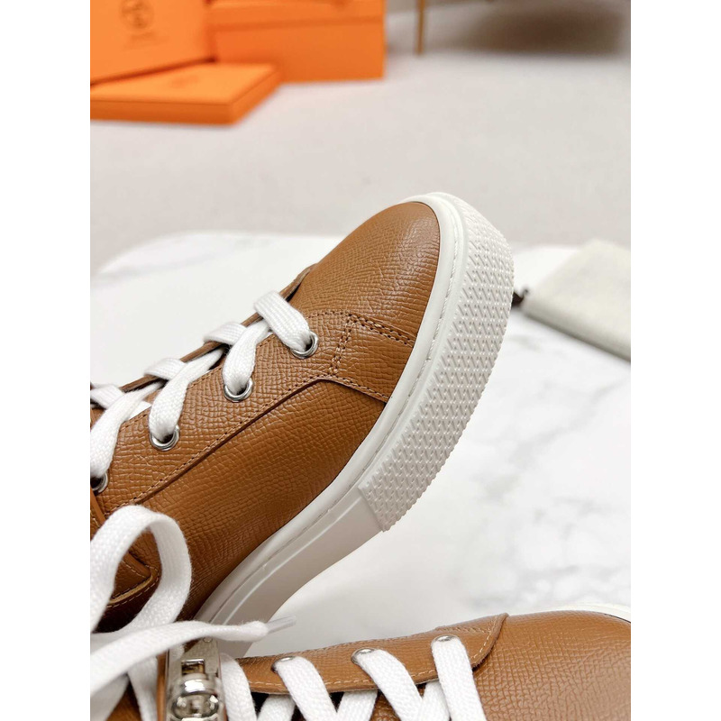 H**mes daydream sneakers brown