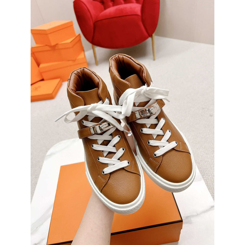 H**mes daydream sneakers brown