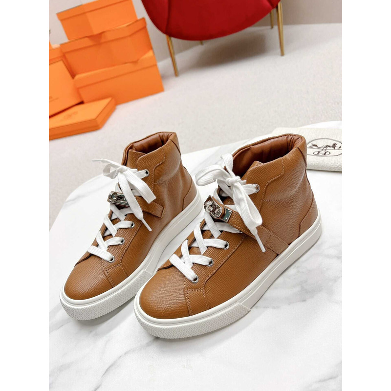 H**mes daydream sneakers brown
