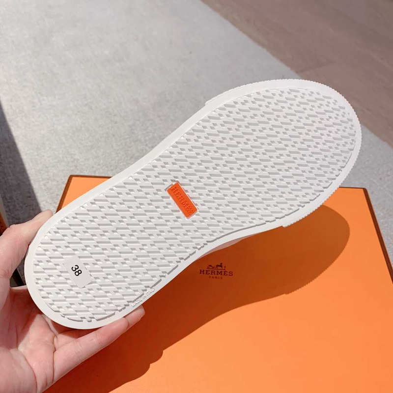 H**mes game easy sneakers beige