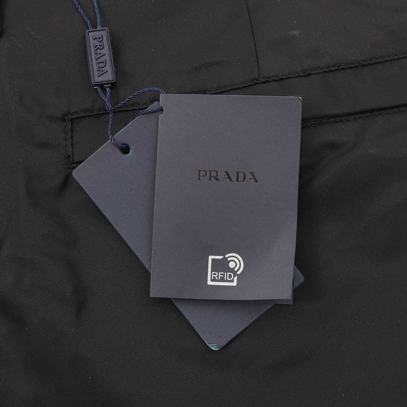 Pra*a re-nylon pants black