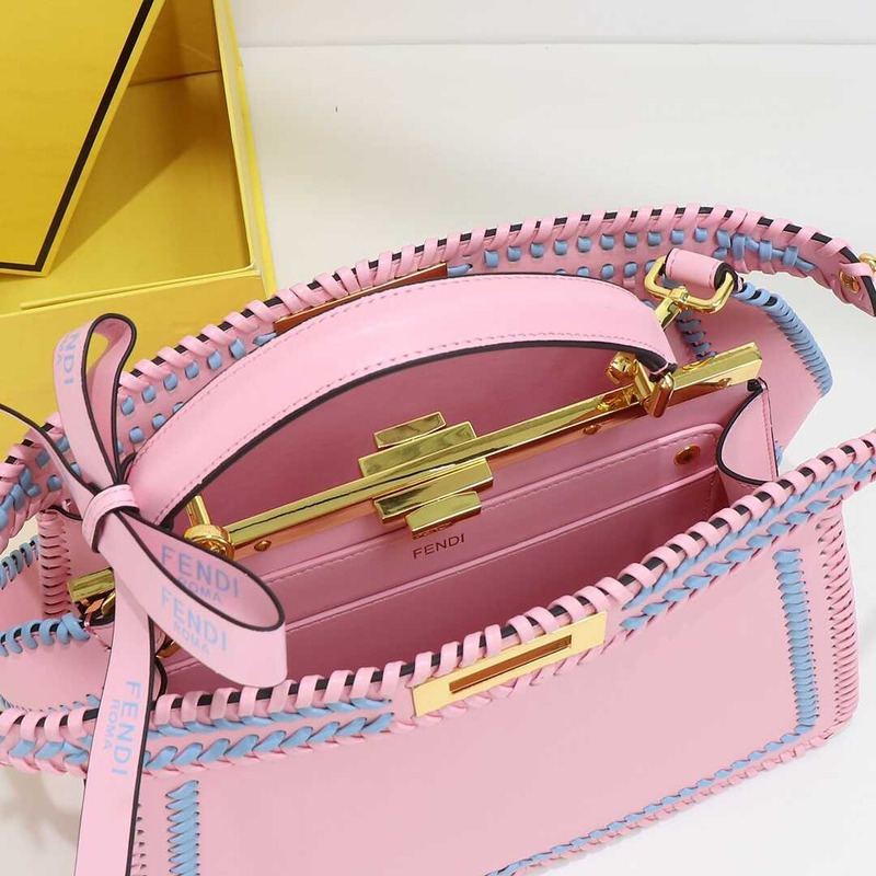 F**di  peekaboo iseeu bag pink