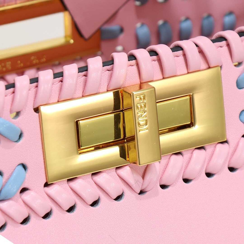 F**di  peekaboo iseeu bag pink