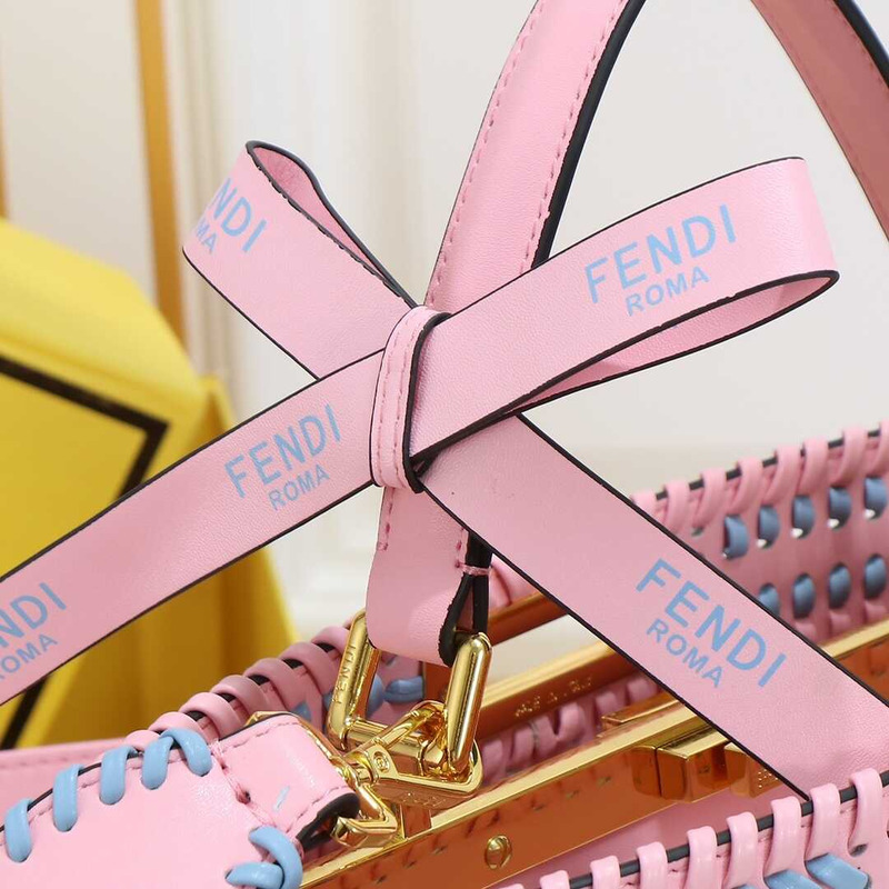 F**di  peekaboo iseeu bag pink