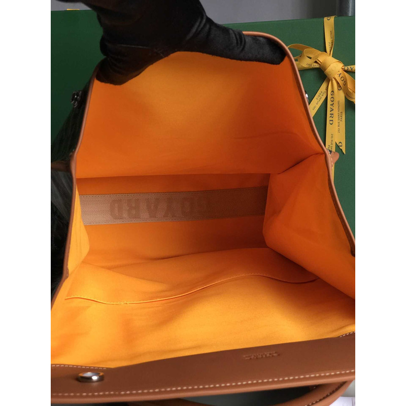 Go*ard saint léger backpack whit printbrown and gray