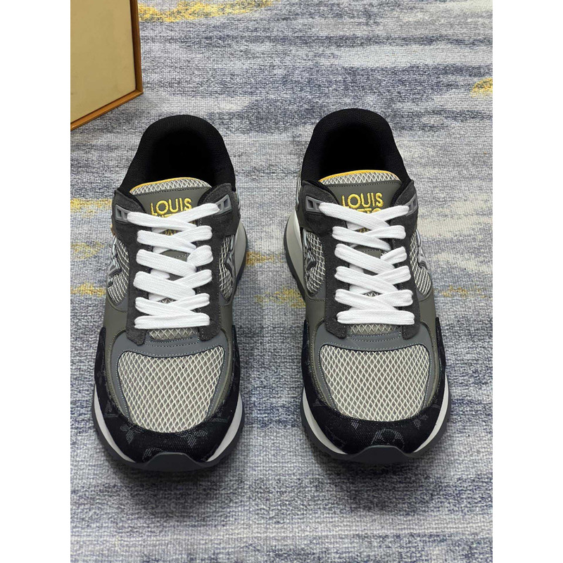 l**is V*t*n run away sneakers grey&black