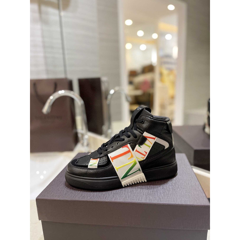 Valentino VLTN High Top Sneaker Black