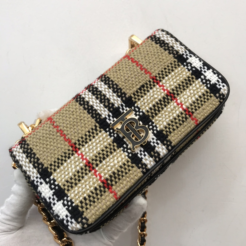 B**rry shoulder bag for women classic check