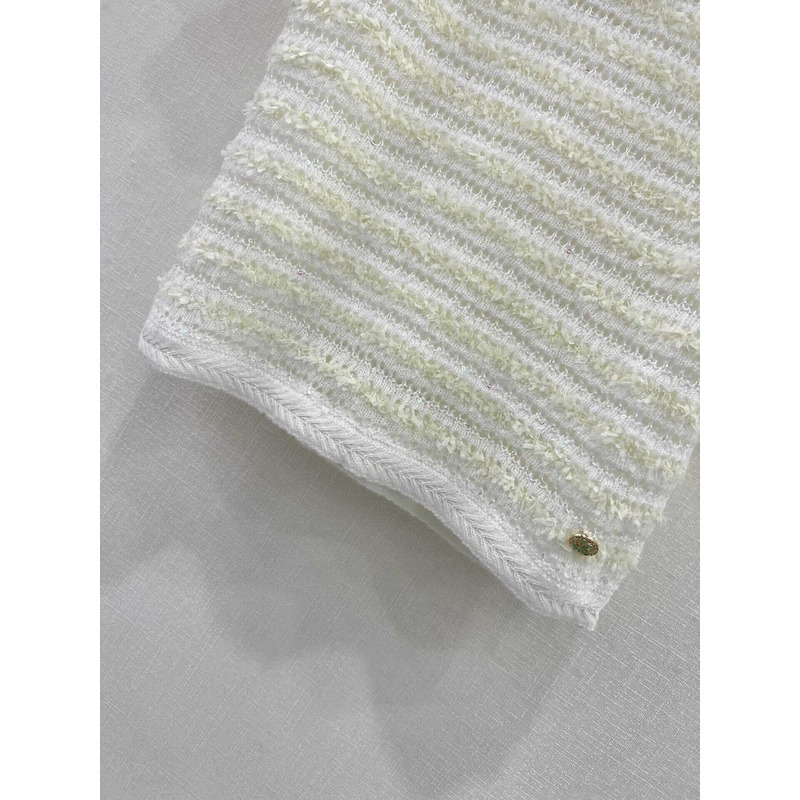 Ch*el shirt short sleeves beige