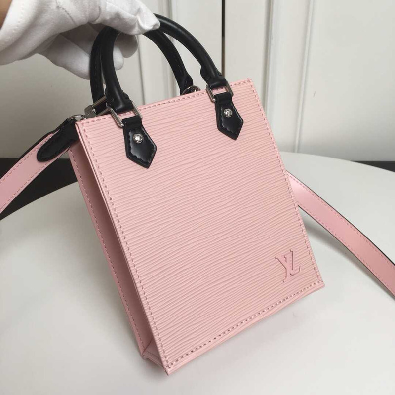 l**is V*t*n petit sac plat epi leather light pink