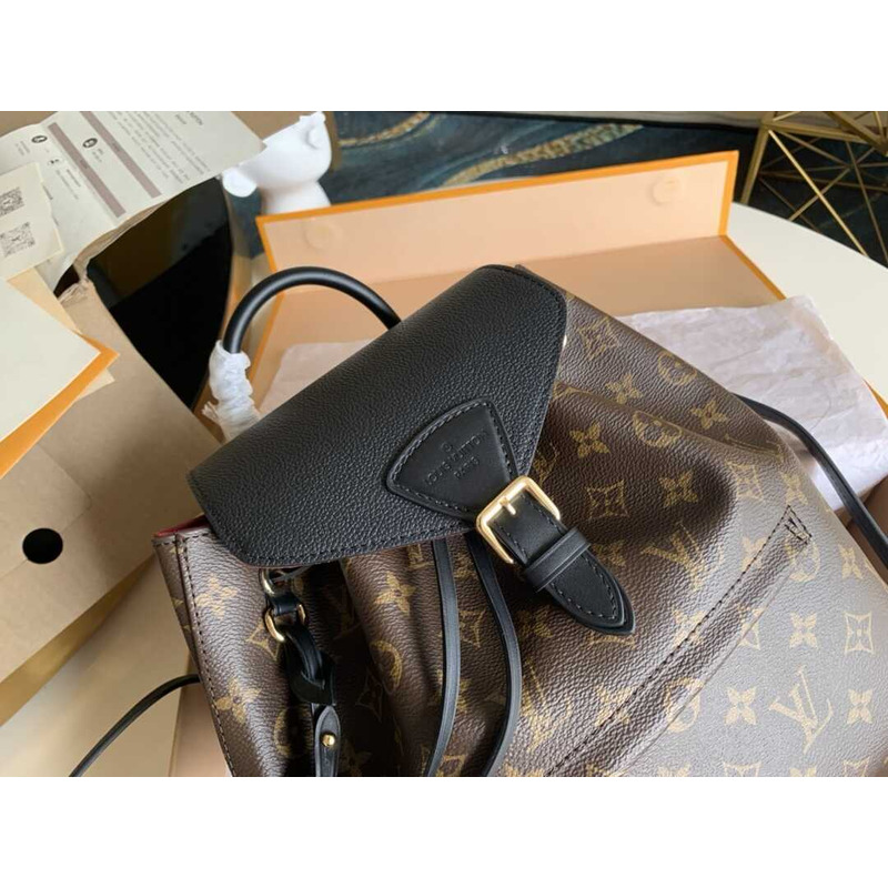 l**is V*t*n montsouris small backpack monogram&black