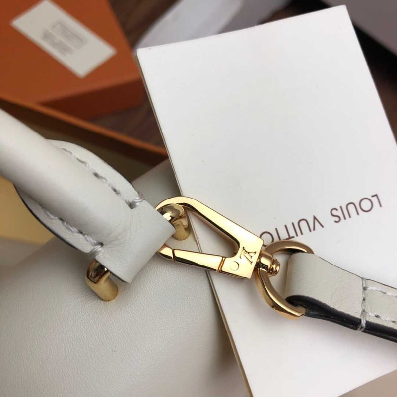 l**is V*t*n locky bb monogram and smooth cowhide white