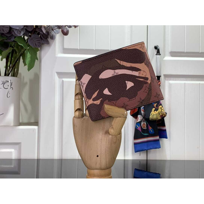 l**is V*t*n multiple wallet brown