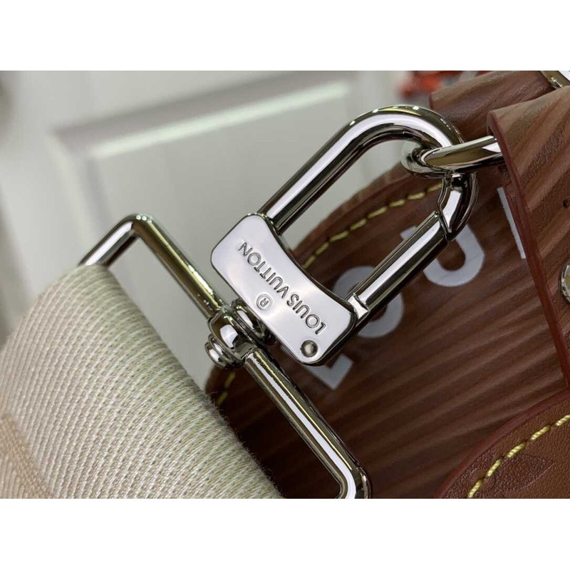 l**is V*t*n soft polochon calf leather mm cognac