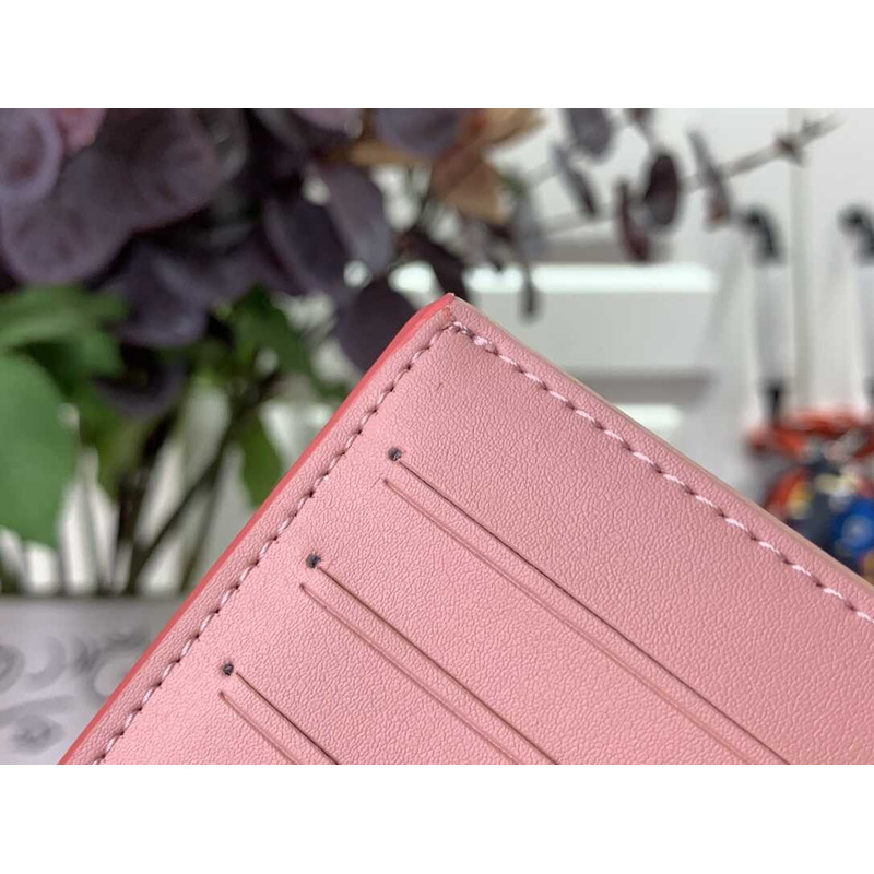 l**is V*t*n lv vertical compact wallet red