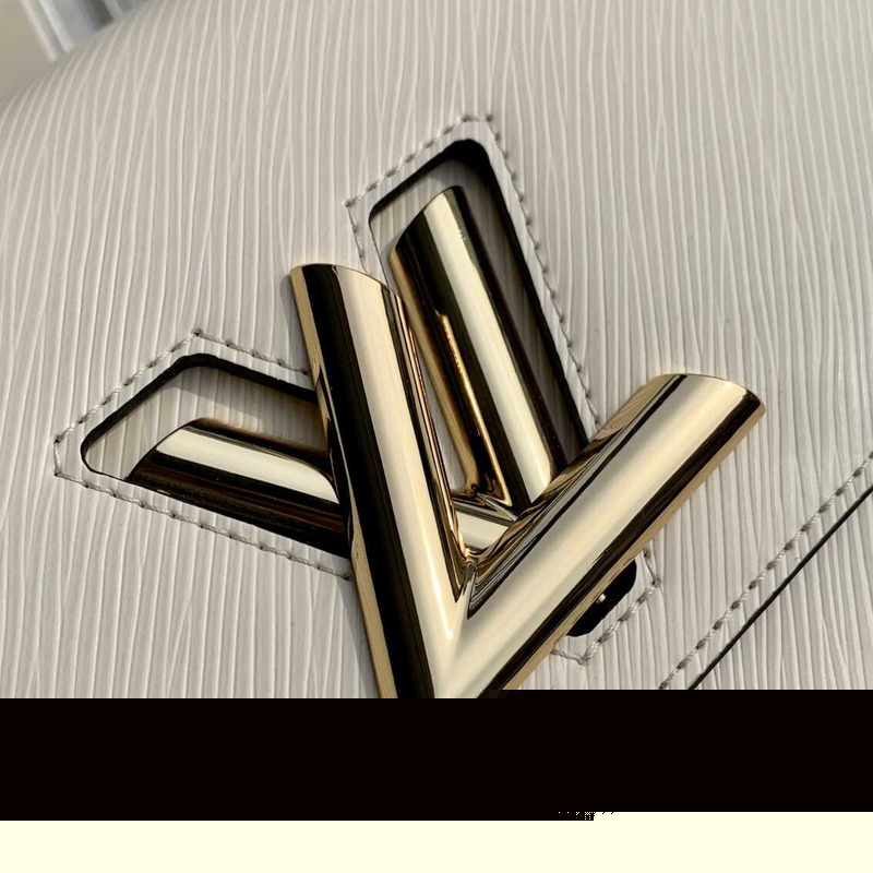 l**is V*t*n twist mm epi grain leather beige