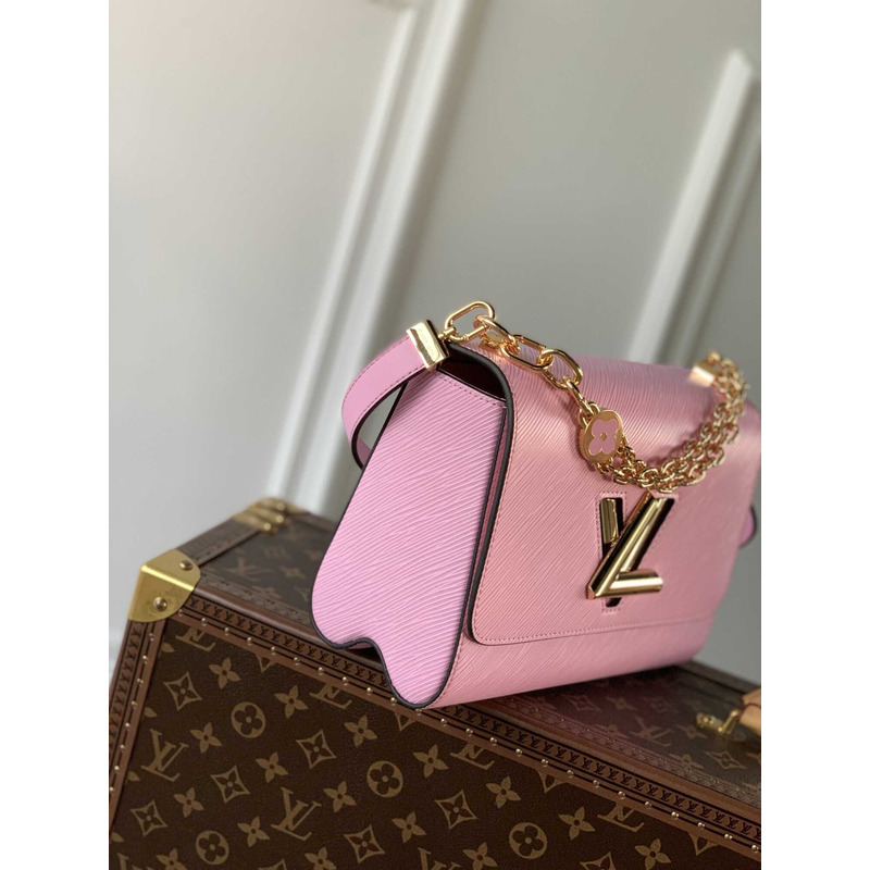 l**is V*t*n twist mm epi grain leather pink