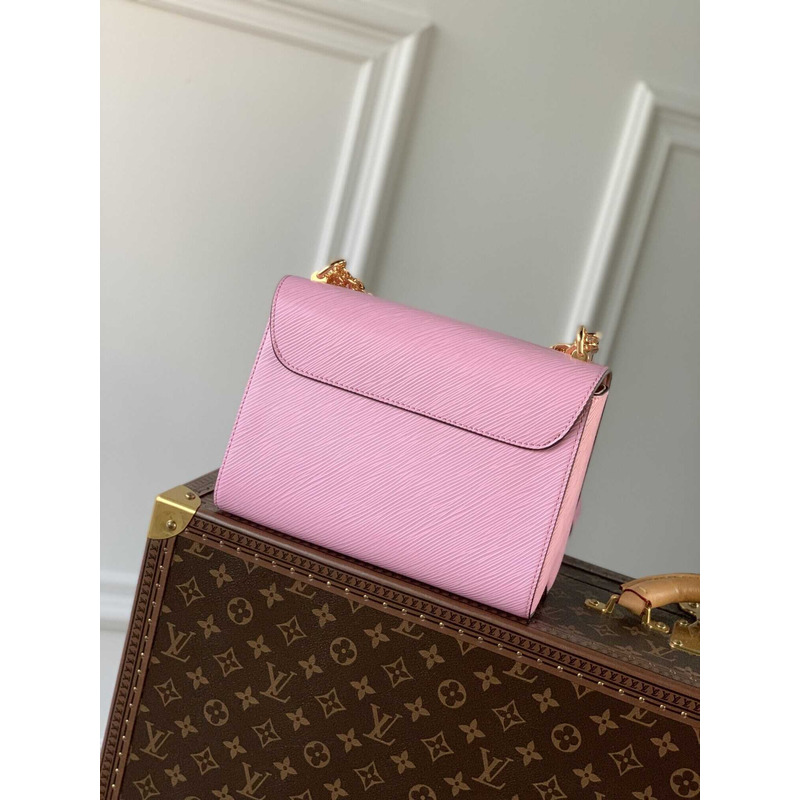 l**is V*t*n twist mm epi grain leather pink