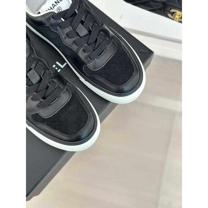 Ch*el sneakers low top black