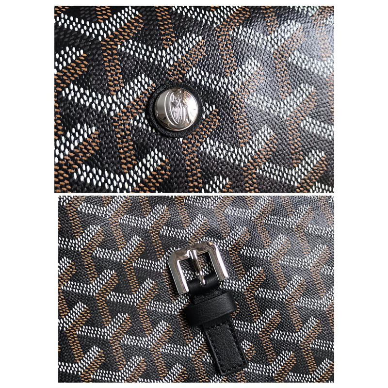 Go*ard black Go*ardine capetien messenger bag