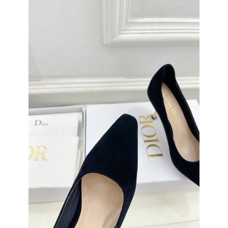 D*or velvet heels black