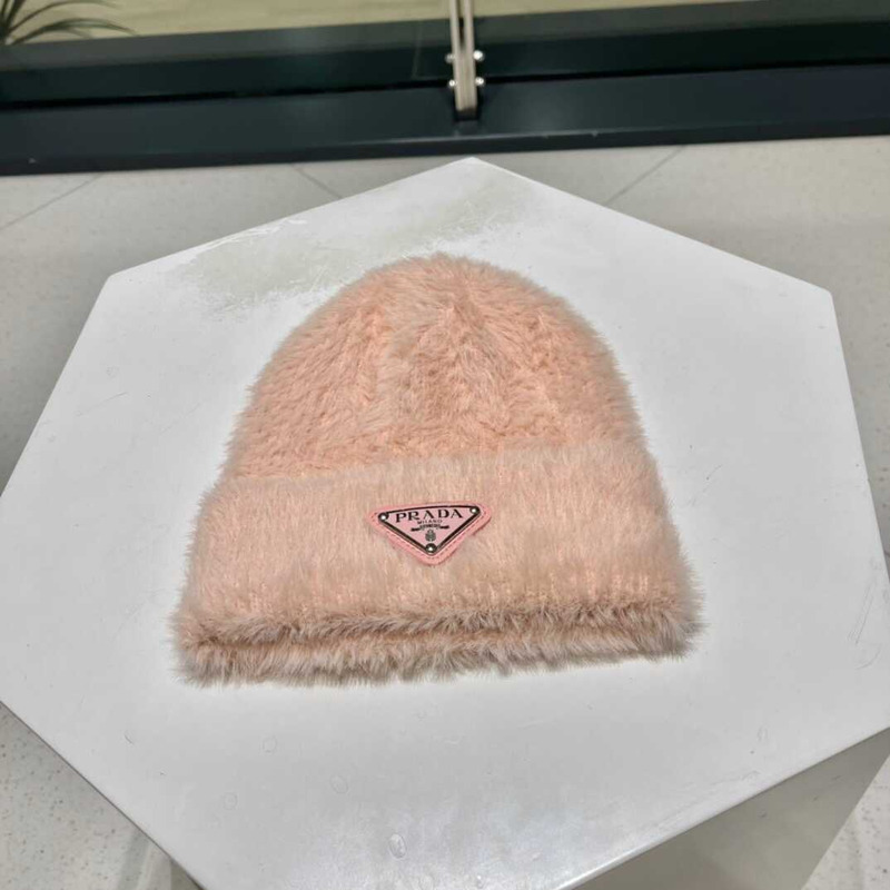 Pra*a knitted hat pink