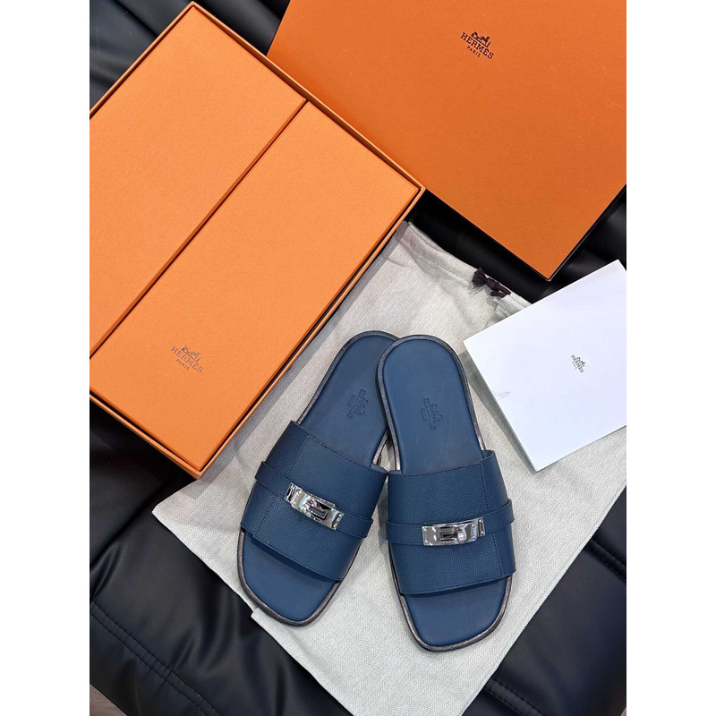 H**mes kelly silde gray