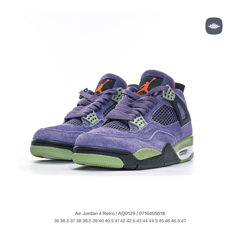 Jordan Air Jordan 4 Sneakers Canyon Purple