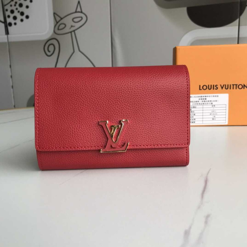 l**is V*t*n capucines wallet red
