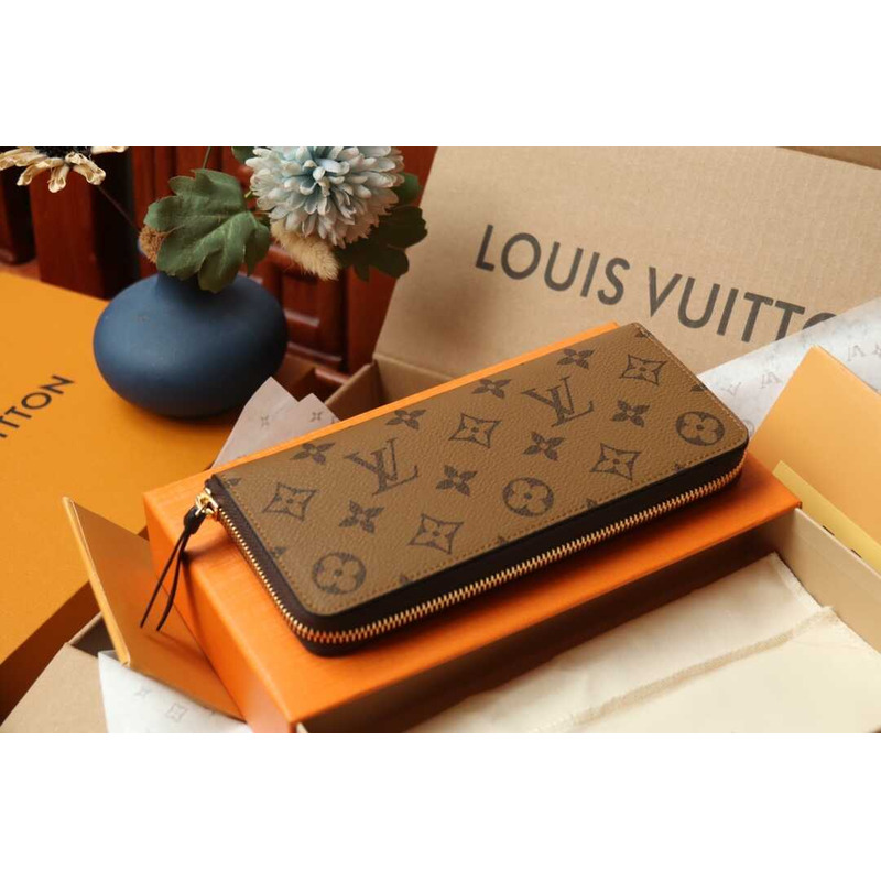 l**is V*t*n clemence wallet monogram reverse