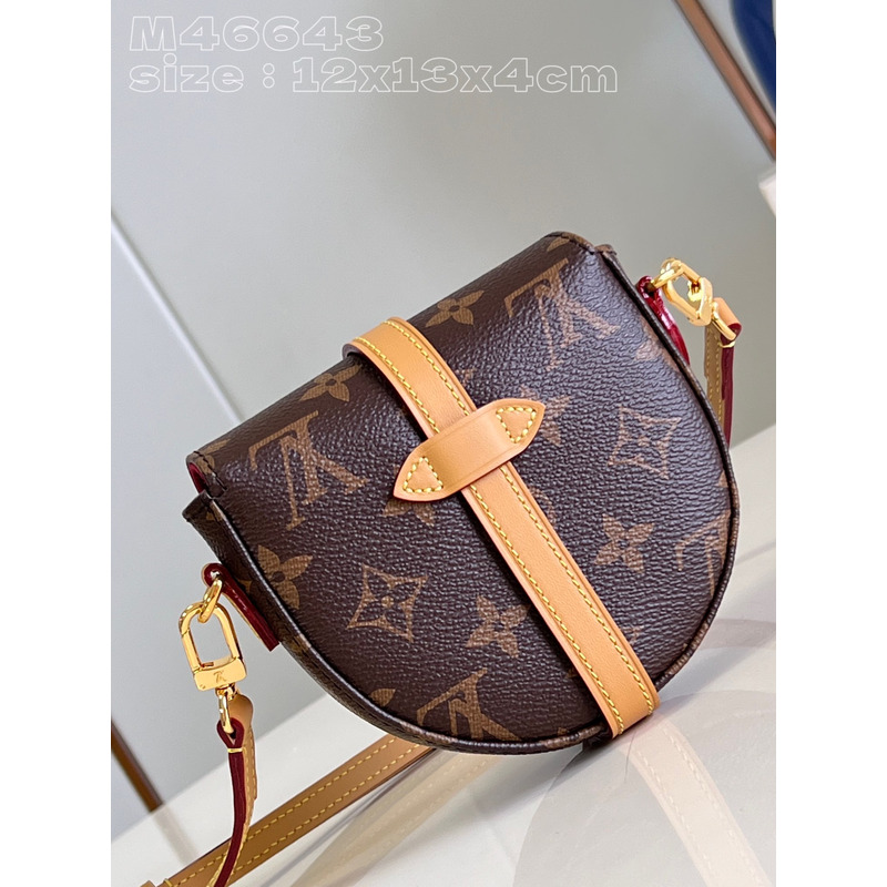 l**is V*t*n chantilly pm shoulder crossbody bag brown monogram
