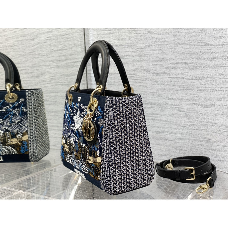 D*or stars lady D*or medium tarot beaded bag