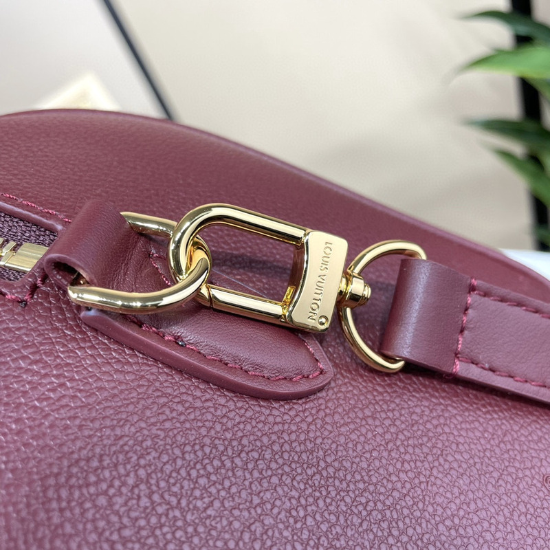 l**is V*t*n  speedy  bandoulière 25 handbag wine red