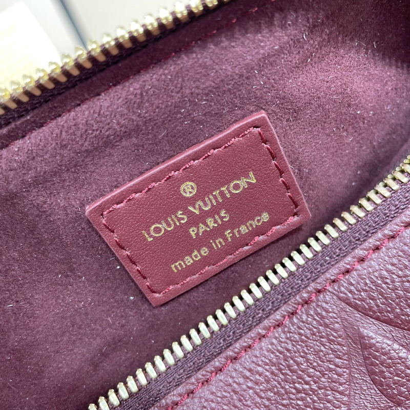 l**is V*t*n  speedy  bandoulière 25 handbag wine red