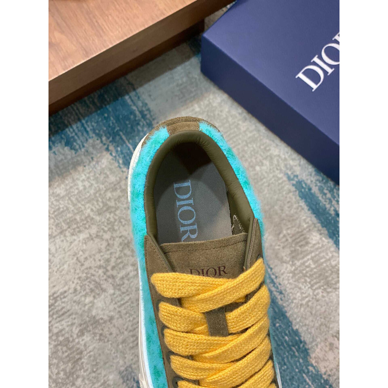 D*or b33 sneakers D*or oblique jacquard and suede multi color
